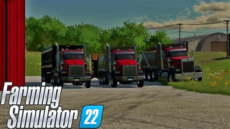 Farming Simulator 22 Elm Creek Contracting Ep1 Youtube