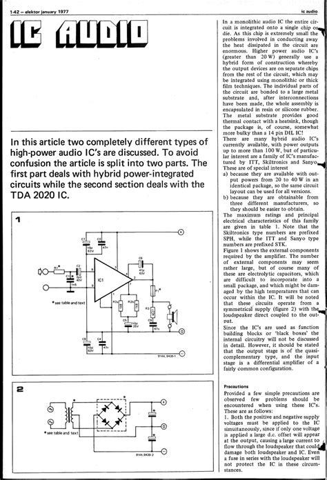 Ic Audio Elektor Magazine