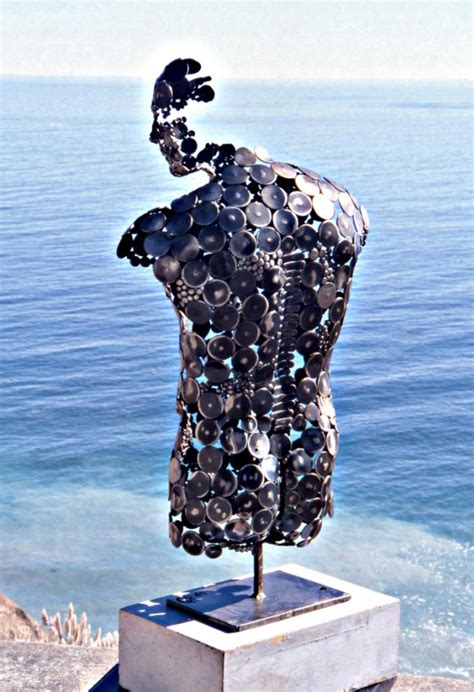 recycle recycled scrap metal sculptures
