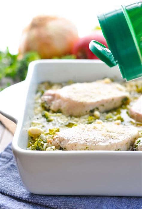 Dump And Bake Pork Chop Casserole The Seasoned Mom