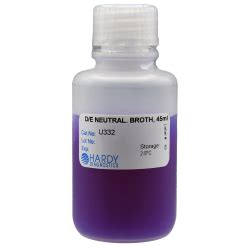 D E Dey Engley Neutralizing Broth 90ml Wide Mouth Polycarbonate Bottle