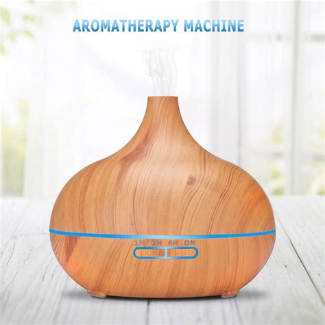 Holz Luftbefeuchter Aroma Ätherisches Öl Aromatherap Diffusor für