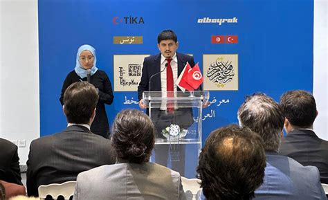 Albayrak Grubunun Hat Eserleri Sergisi Tunusta Sanatseverlerle