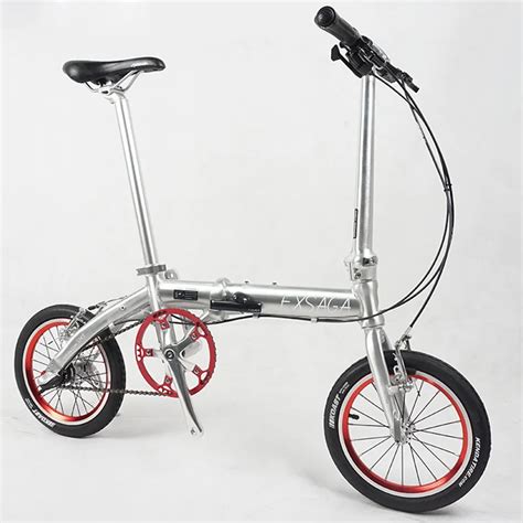 BMX Aluminum Alloy Frame Folding Bike Road Bicycle 14 Inch 3 Speed Mini