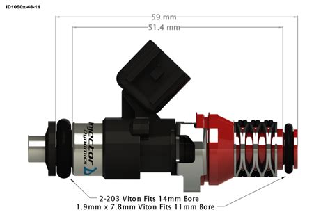 Injector Dynamics ID1050 Subaru WRX 2002 2014 STi 2007 2014