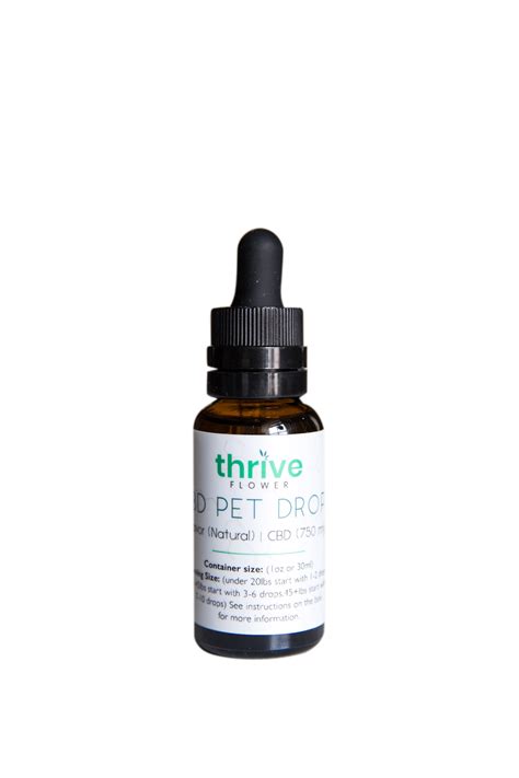 CBD Oil for Pets | Thrive Flower | Shop CBD Pet Drops