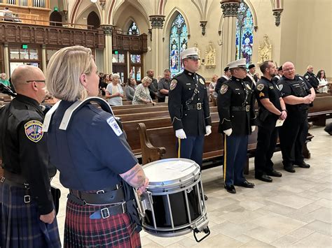 Blue Mass Honors First Responders Kscj 1360