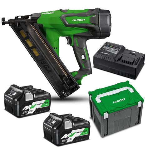 Hikoki 18v Brushless Da Series 65mm Finish Nailer Kit For Sale Online