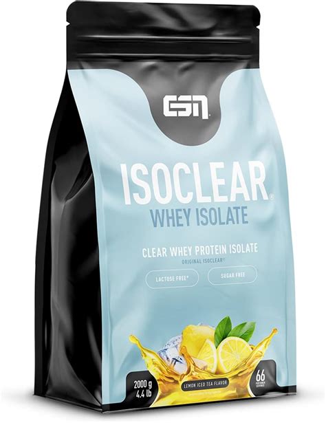 Esn Isoclear Whey Isolate Protein Pulver Lemon Iced Tea Kg Clear