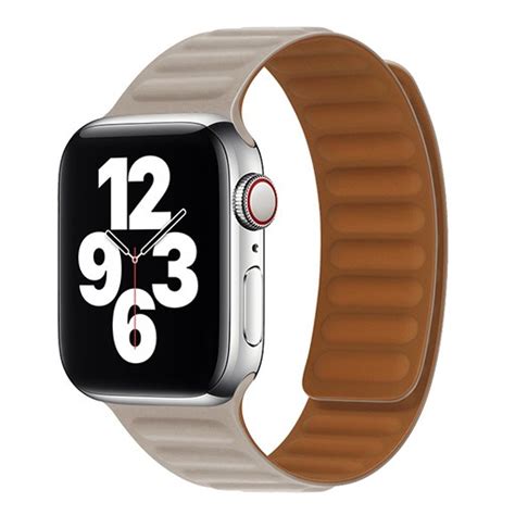 BOORUI Apple Watch Genuine Leather Band سوار جلد لساعة ابل واتش مسواگ