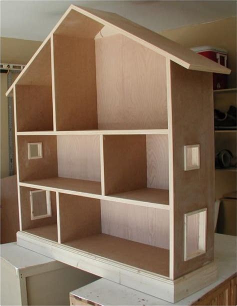 Doll House Plans Dollhouse Bookcase Diy Barbie House