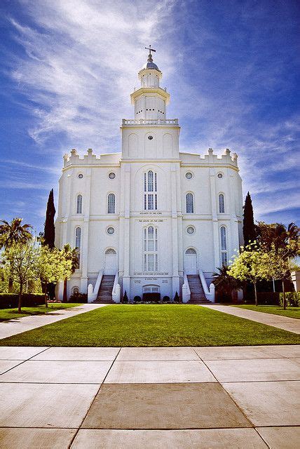 St George Utah Temple Utah Temples Lds Temple Pictures Mormon Temples