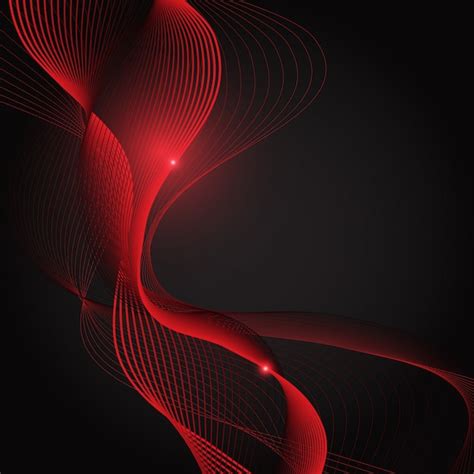 Fondo Abstracto Rojo Vector Gratis