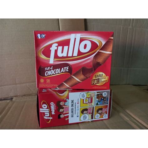 Jual Fullo Wafer Roll 1 Pak Isi 24 Pcs Shopee Indonesia