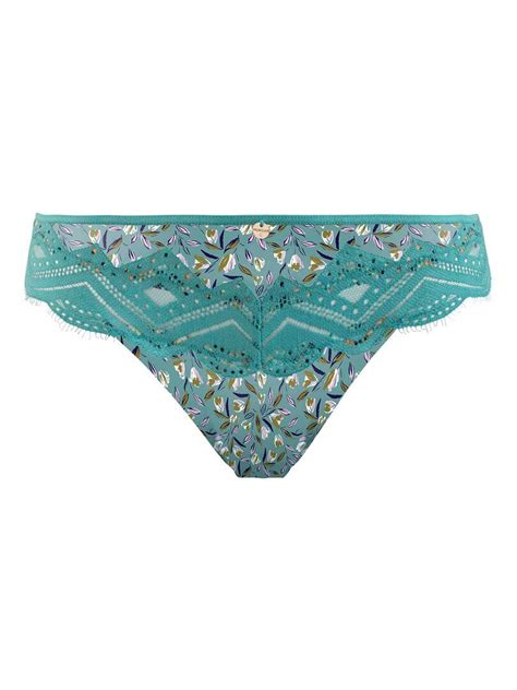 Slip Candice Morgan Bleu Turquoise Kiabi