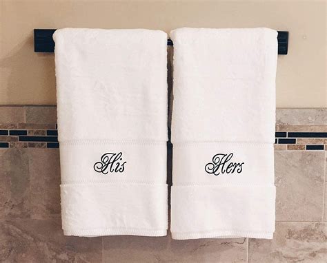 His And Hers Bath Towels