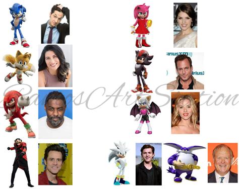 My Sonic Movie cast by RamosArtStation on DeviantArt