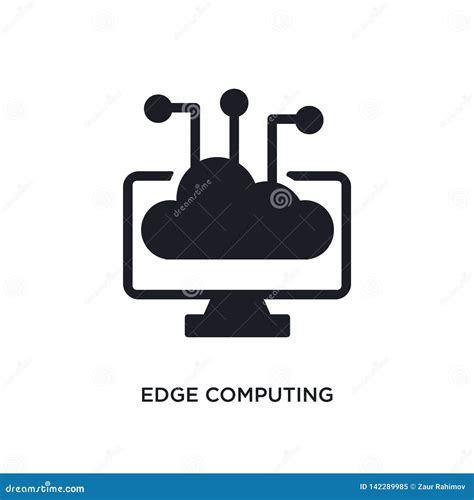 Edge Computing Isolated Icon Simple Element Illustration From General