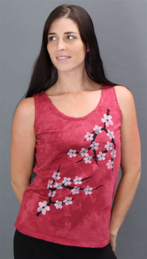 Cherry Blossom Tank Top By Organic Attire