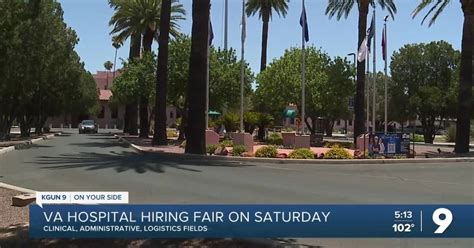 Tucson VA Medical Center announces job fair