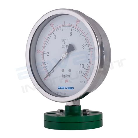 4 Inch 100 Mm Chemical Sealed Pressure Gauge At Rs 2370 In Ahmedabad