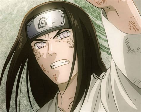 Neji Hyūga In Action Stunning Hd Wallpaper From Naruto