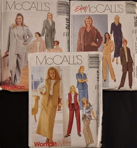 Mccall S Full Figure Sewing Patterns Sizes W W