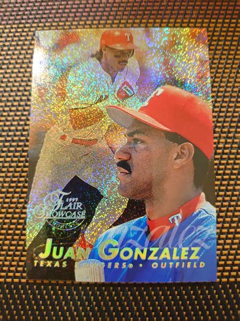 Yahoo オークション 1997 Flair Showcase 19 JUAN GONZALEZ Row 0