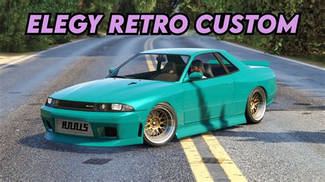 GTA 5 Annis Elegy Retro Custom Customisation Clean Elegy Retro Build