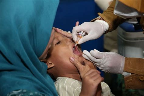 Imunisasi Polio Putaran Pertama Di Jatim Belum Capai Target