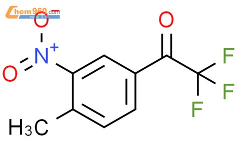 411233 46 0 ETHANONE 2 2 2 TRIFLUORO 1 4 METHYL 3 NITROPHENYL 化学式结构