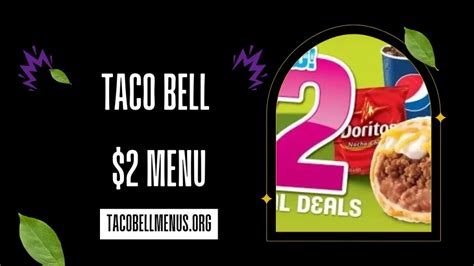 Taco Bell Healthy Menu Full Detailed Guide 2024