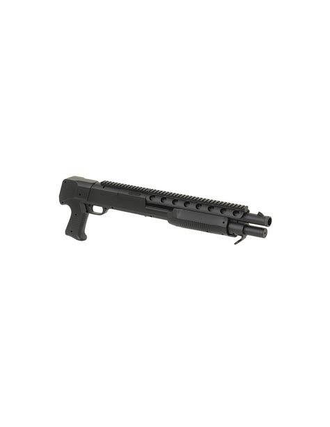 R Plique Airsoft M Double Eagle Fusil Pompe Style Sas The