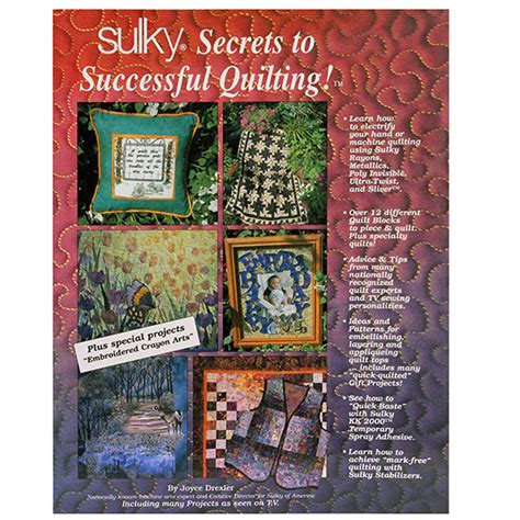 Sulkys Secrets To Successful Quilting Book