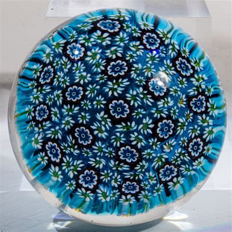 Murano Miniature Paperweight Concentric Millefiori Catawiki