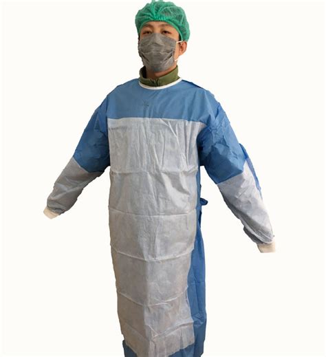 Non Woven Disposable Reinforced Sterile Nonwovent Surgical Gown