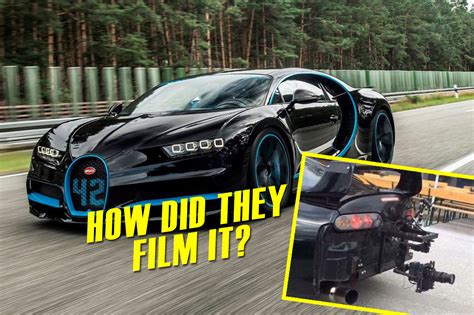 How They Filmed The Bugatti Chiron At 400km H