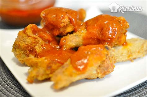 Alitas De Pollo Picantes Recetinas