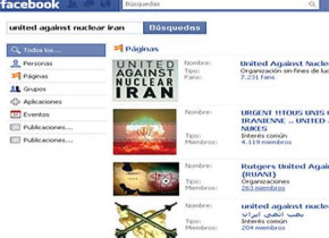 Convocan Por Facebook Contra La Amenaza Nuclear De Irán