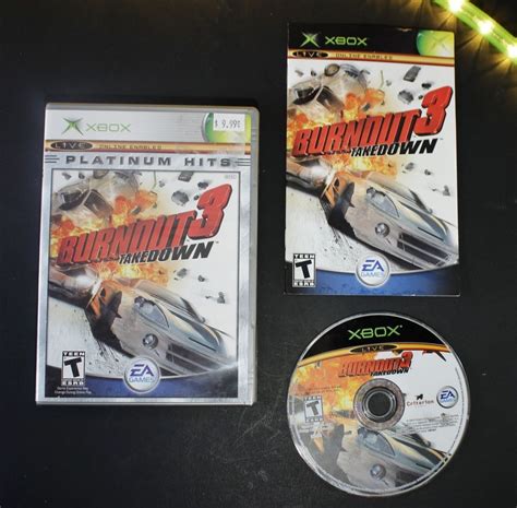 Burnout 3 Takedown Original Xbox Racing Complete Retro Gaming Retro