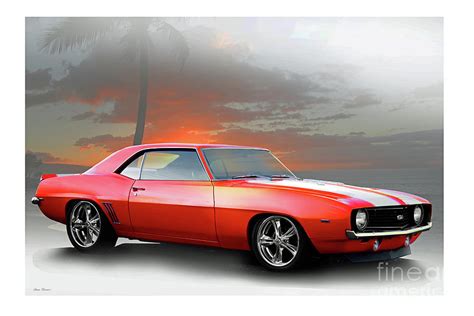 1969 Chevrolet Camaro Ss427 Photograph By Dave Koontz Fine Art America