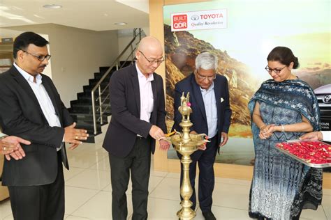 Toyota Kirloskar Motor Inaugurates Sanghi Toyota In Indore