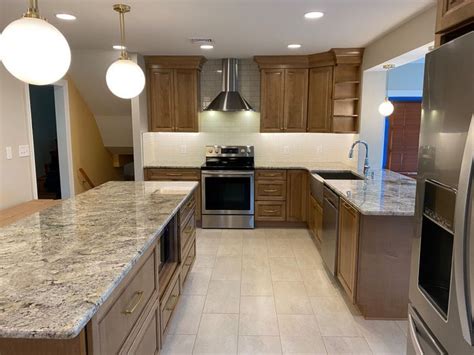 Maple Cabinets Barley Stain 1930s Kitchen Remodel New Kitchen Real