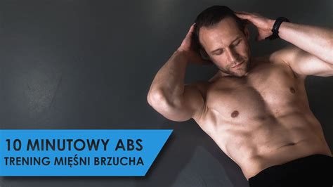 Minutowy Abs Trening Mi Ni Brzucha Youtube