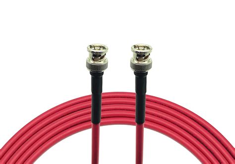 AV Cables 3G 6G HD SDI Mini RG59 BNC Cable Belden 1855a 75ft Red