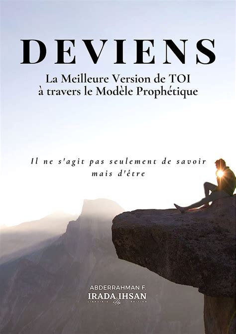 DEVIENS La meilleure version de toi à travers le modèle prophétique