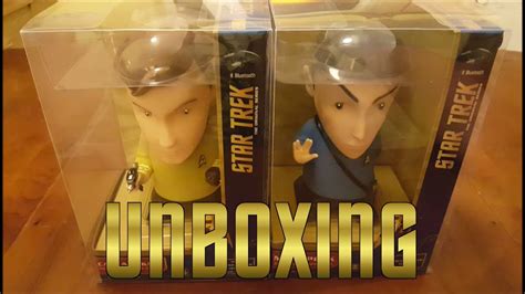 Unboxing Star Trek Tos Kirk And Mr Spock Bluetooth Figure Speakers