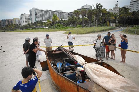 Post Thaw Cuban Refugees Surge In Florida Orlando Sentinel