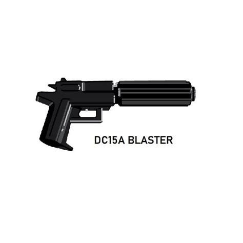 DC17-A Custom Blaster for Lego Star Wars Minifigures Minifigs | bigkidbrix