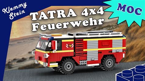 TATRA 4x4 Feuerwehr LEGO MOC YouTube